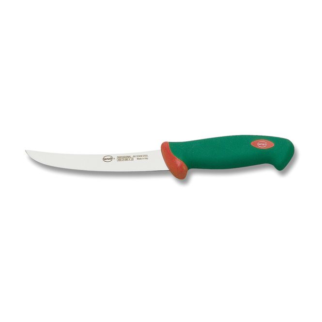 Hovedbilde Sanelli Slaktekniv, Utbeinings/flåkniv bøyd 16cm.