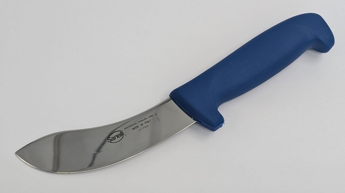 Blå Sanelli Flåkniv 12cm